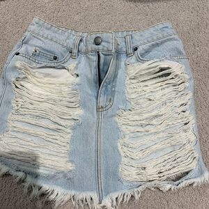 Carmar denim skirt